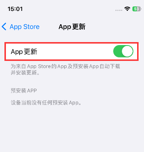 肇庆苹果15维修中心如何让iPhone15APP自动更新